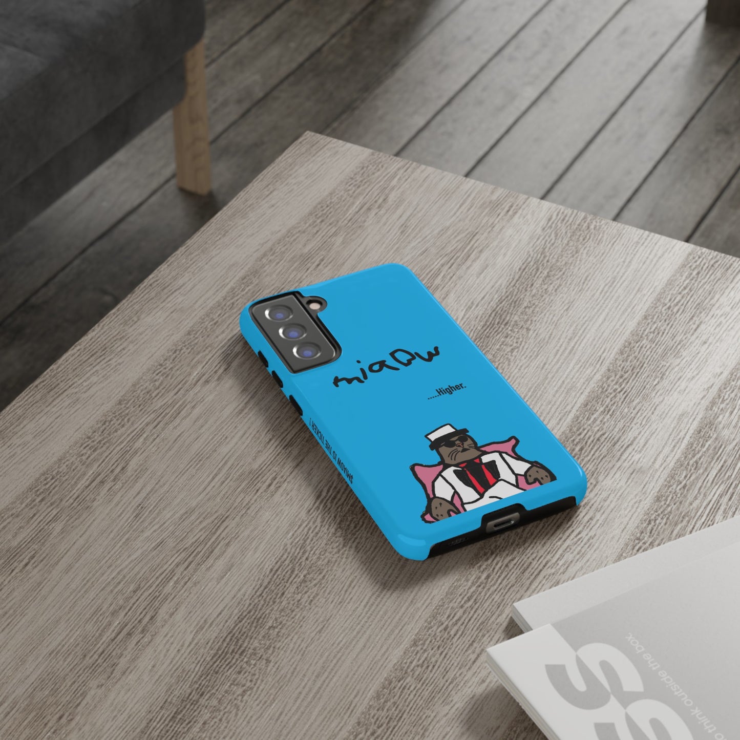 $MIAOW Phone case - Harder - Bright blue