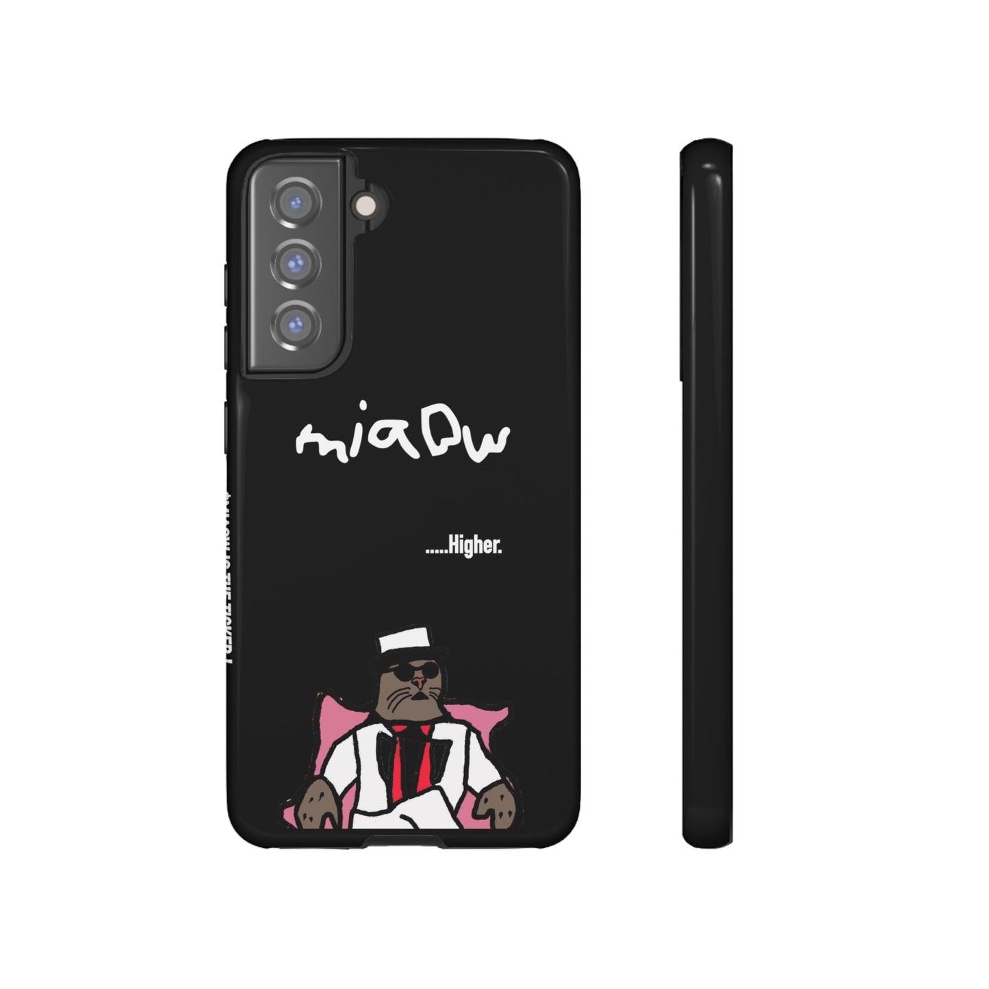 $MIAOW Phone case - Harder - Black