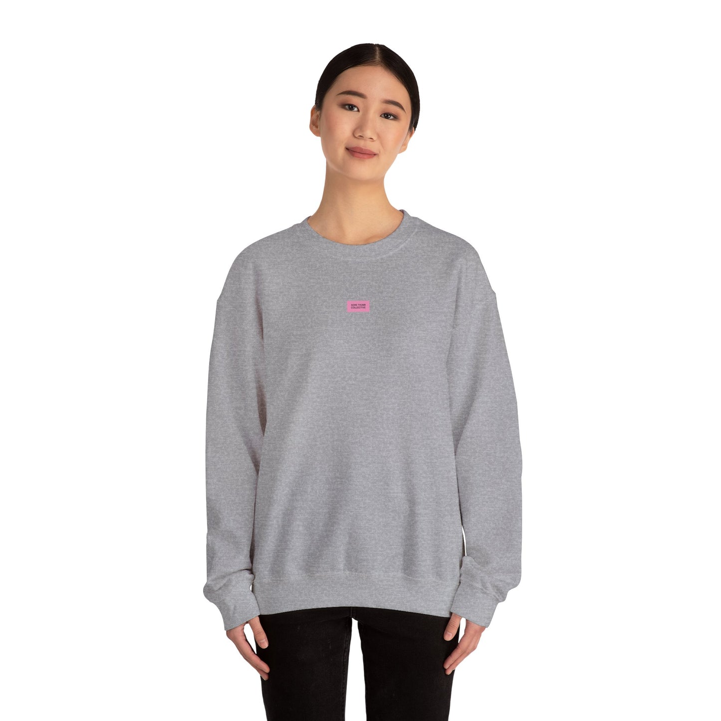 Just Share Good Vibes Sweatshirt back print