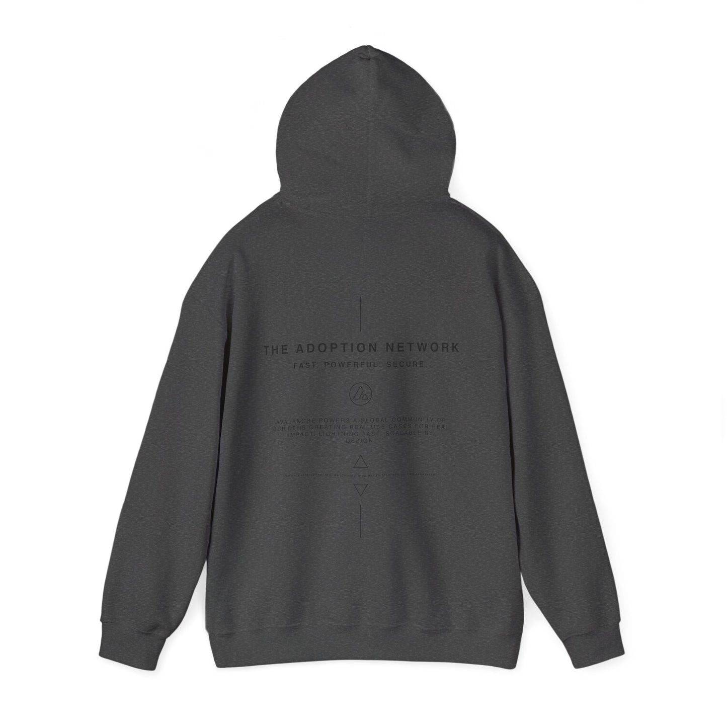 Avalanche Text Design Hoodie