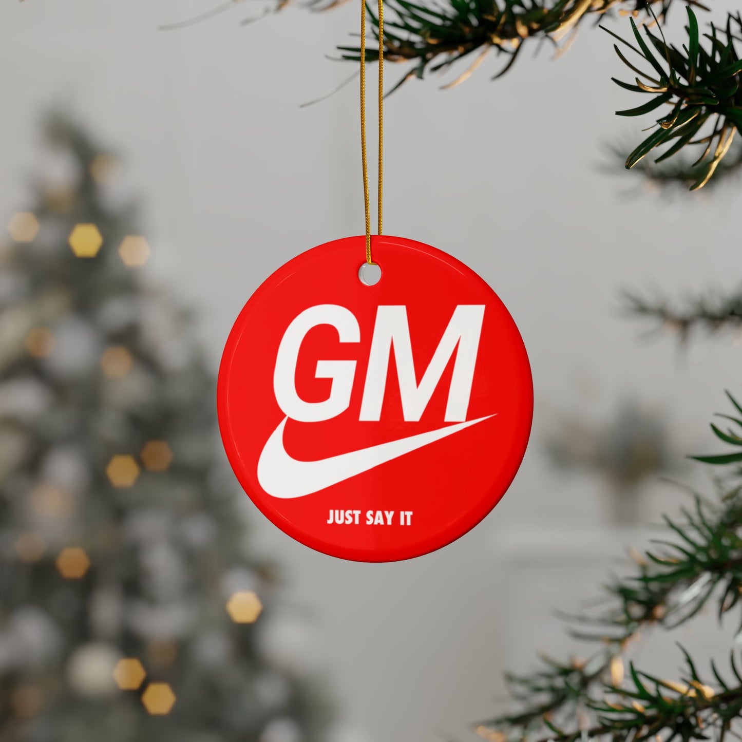 GM Crypto Christmas Decoration