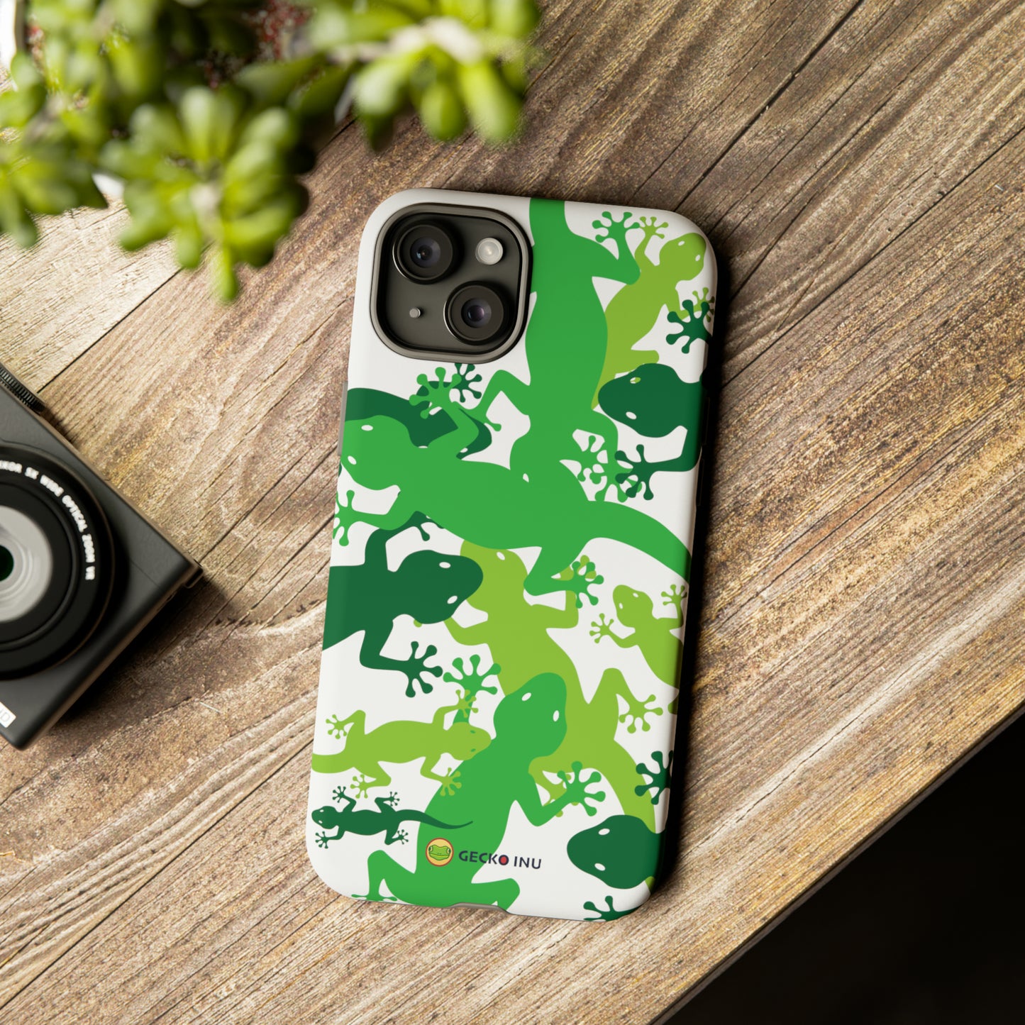 $GEC inu Camo phone case