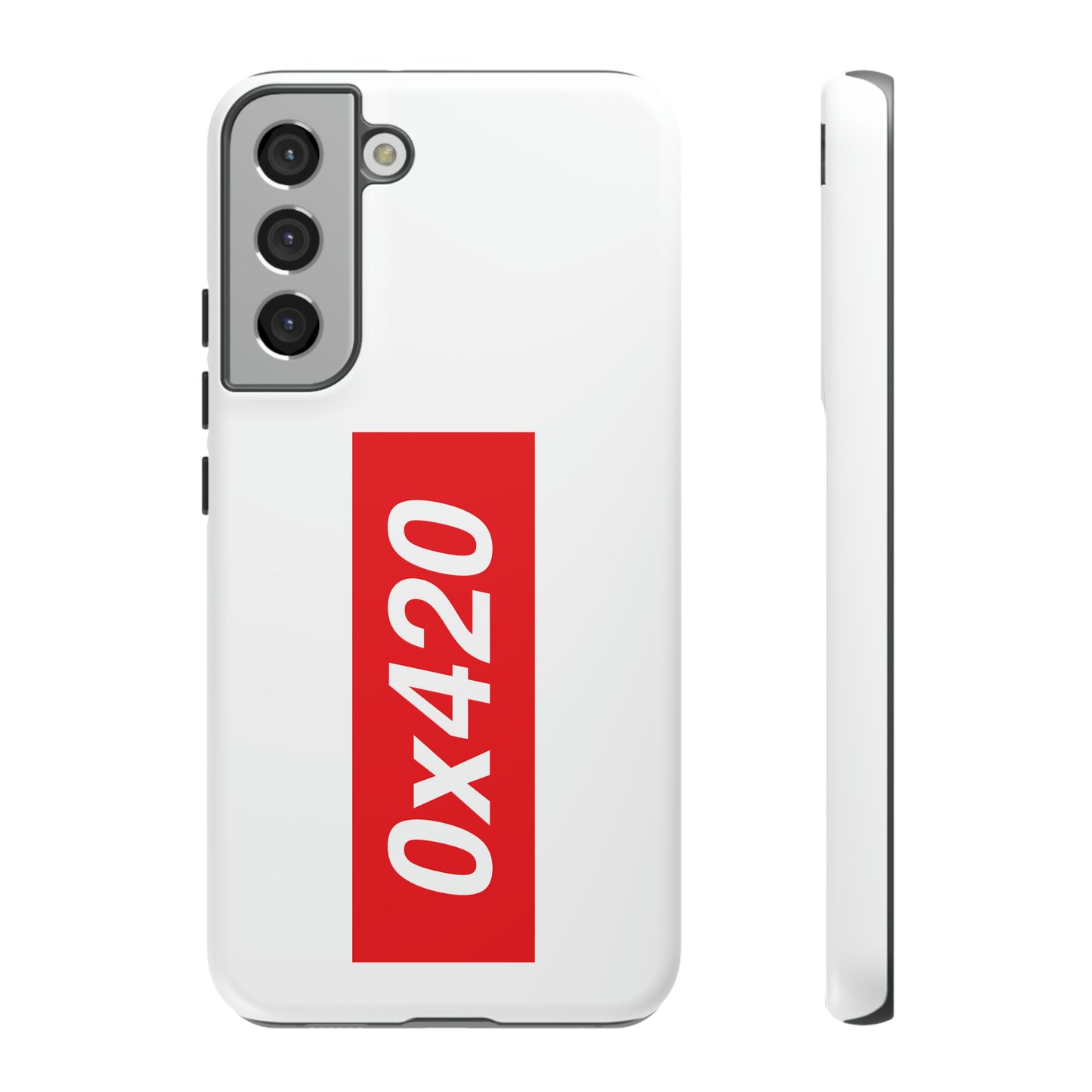 0x420 phone case small logo