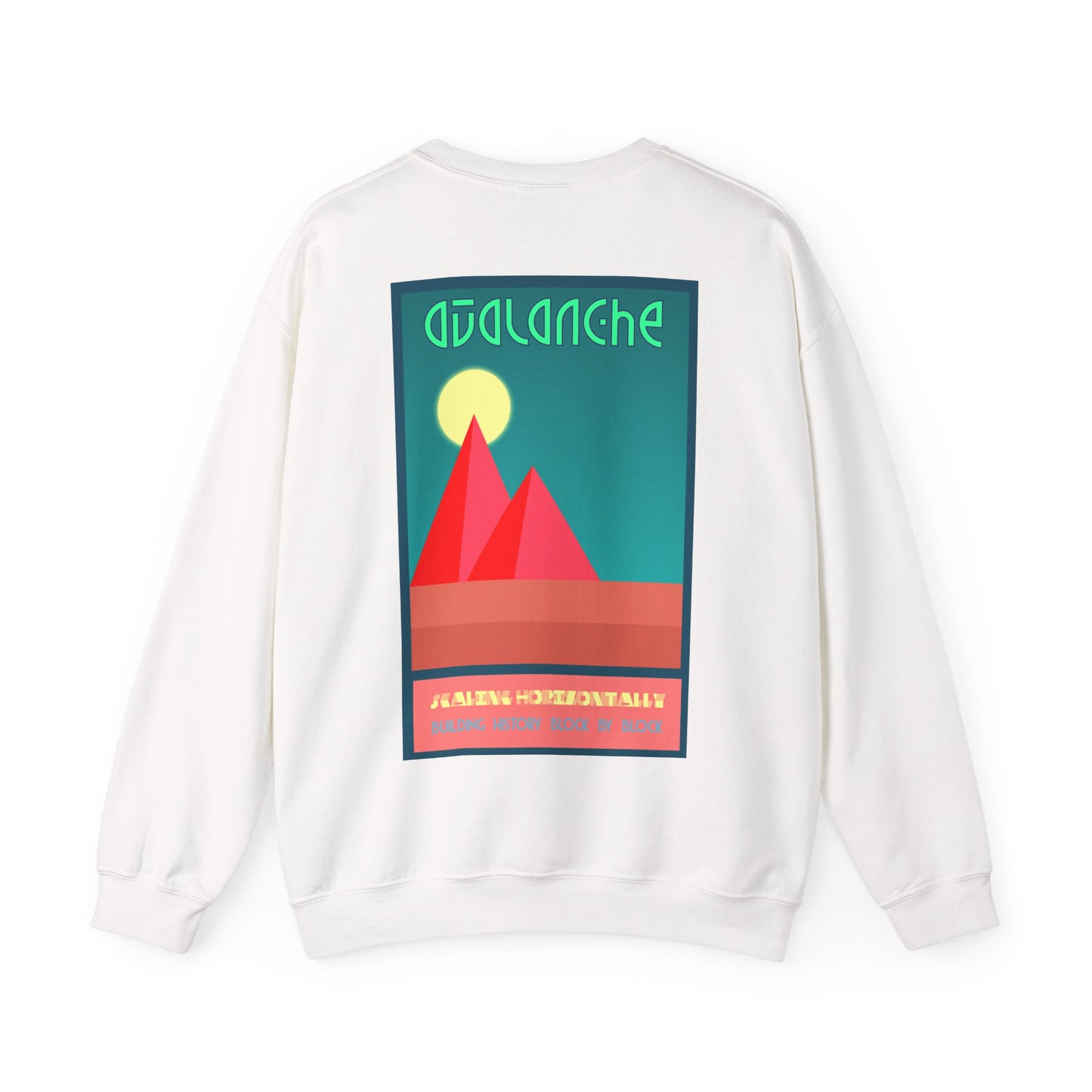 Avalanche Pyramids - Built Block By Block Sweatshirt