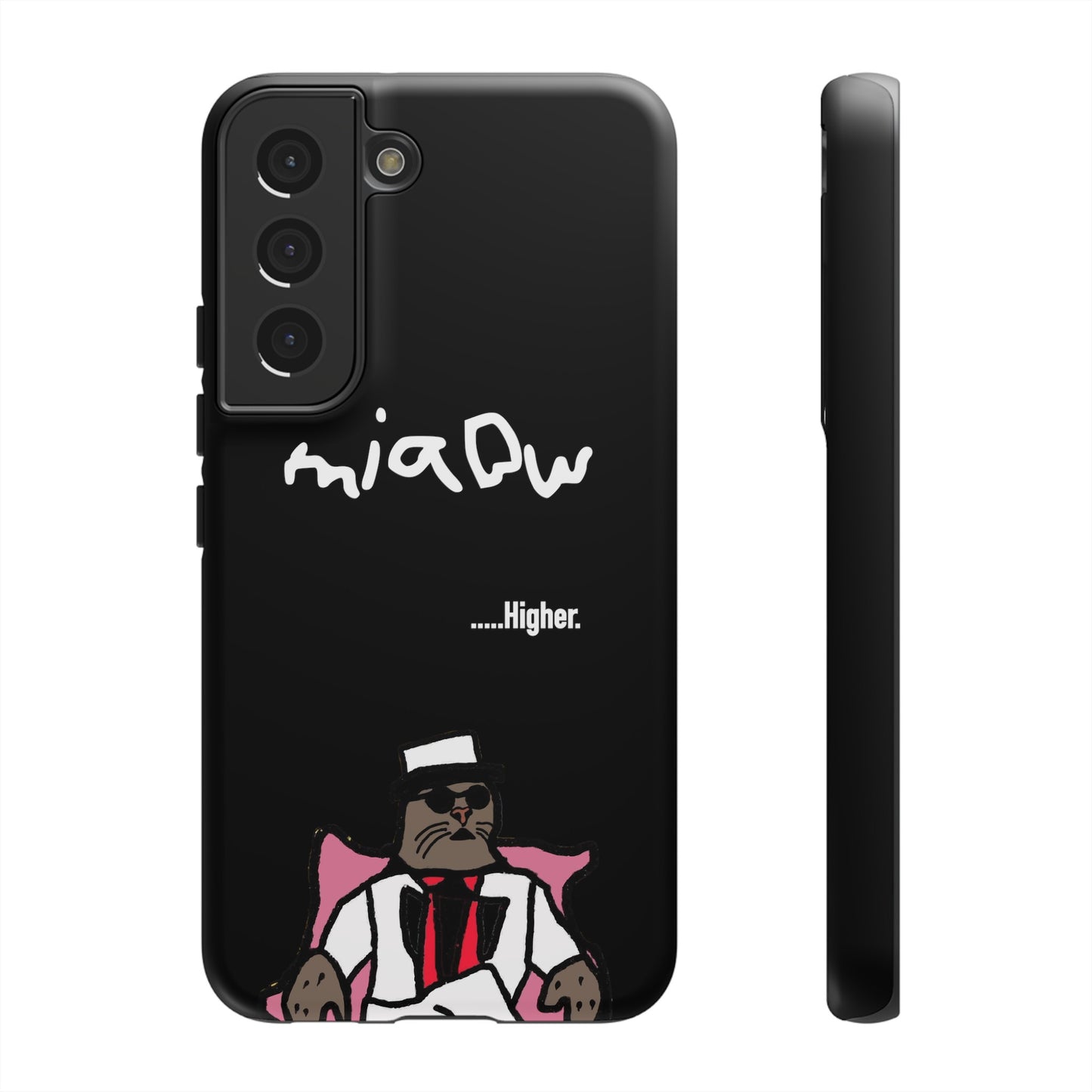 $MIAOW Phone case - Harder - Black