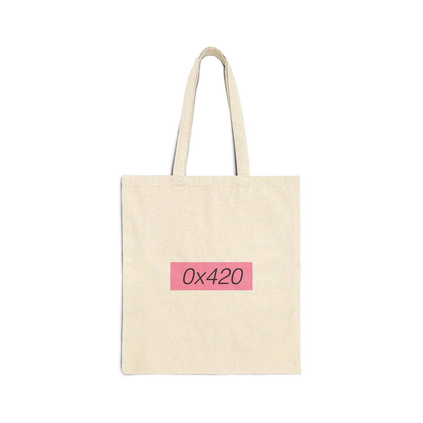 Pink 0x420 Coq Inu tote bag