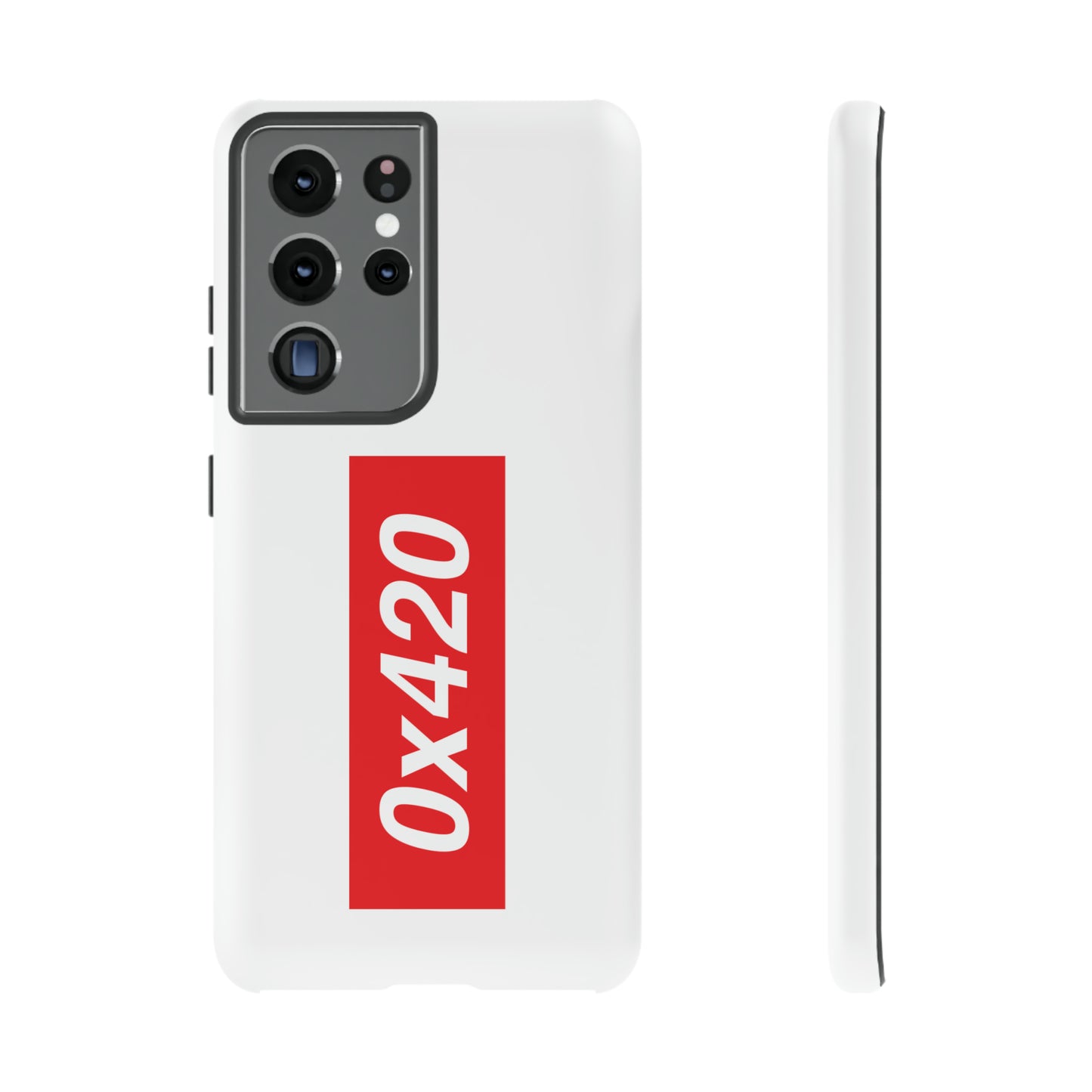 0x420 phone case small logo