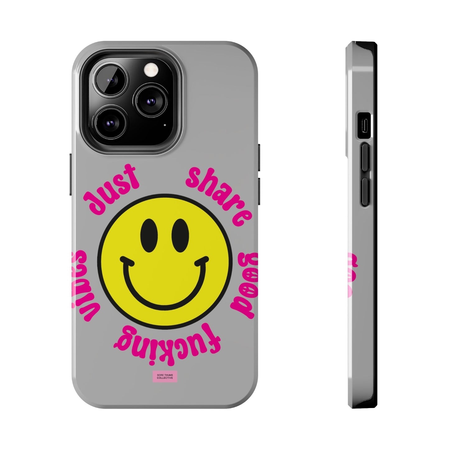 smiley face phone case