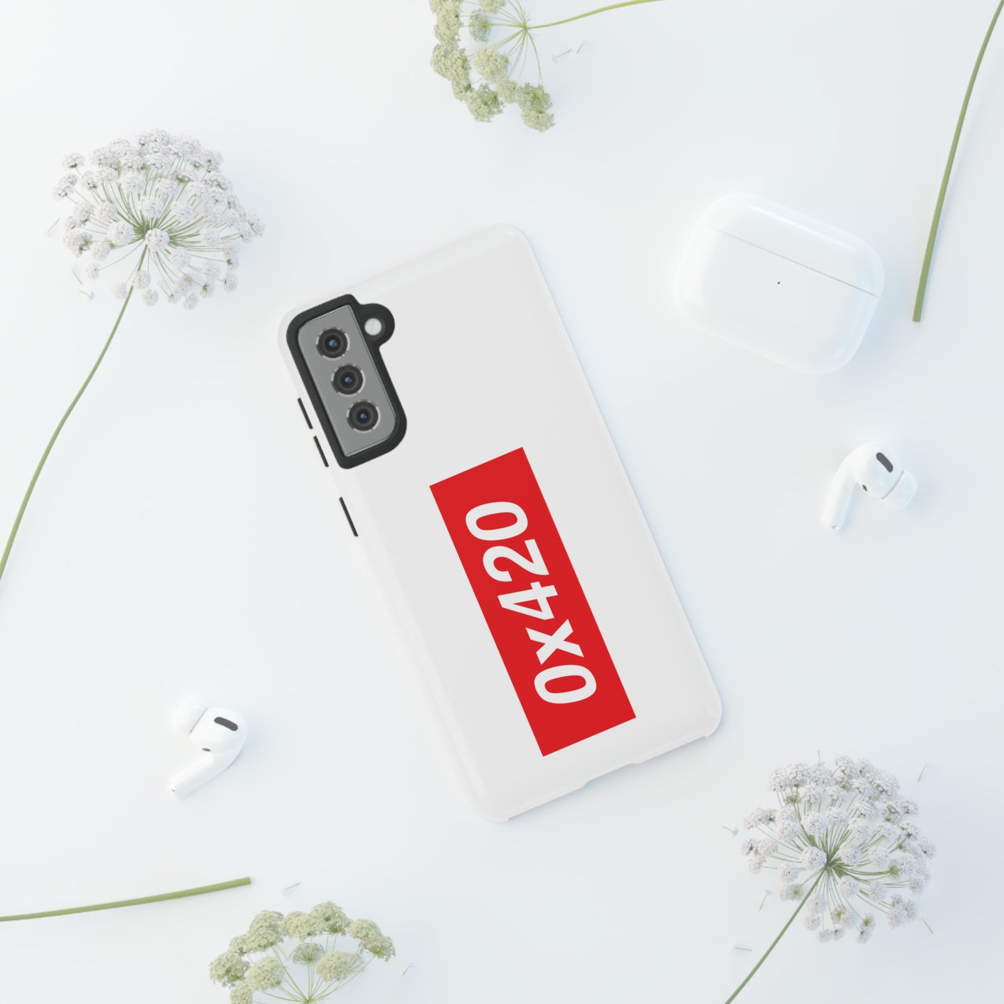 0x420 phone case small logo