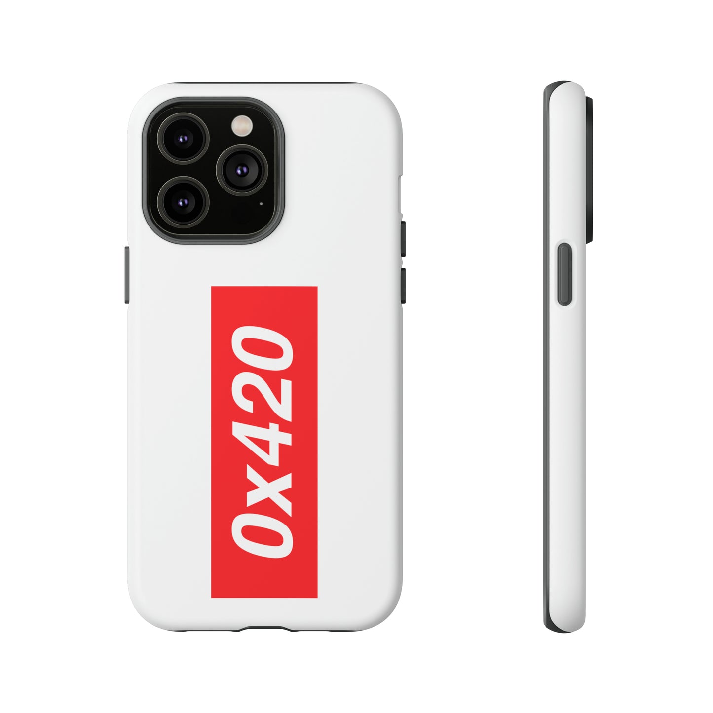 0x420 phone case small logo