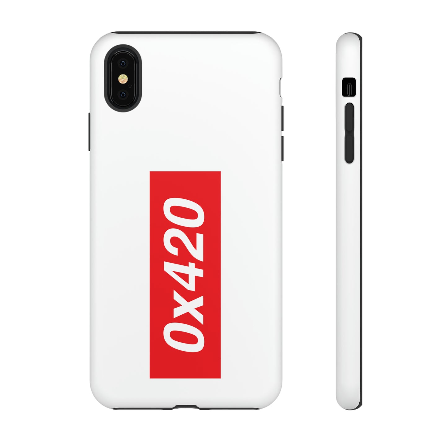 0x420 phone case small logo