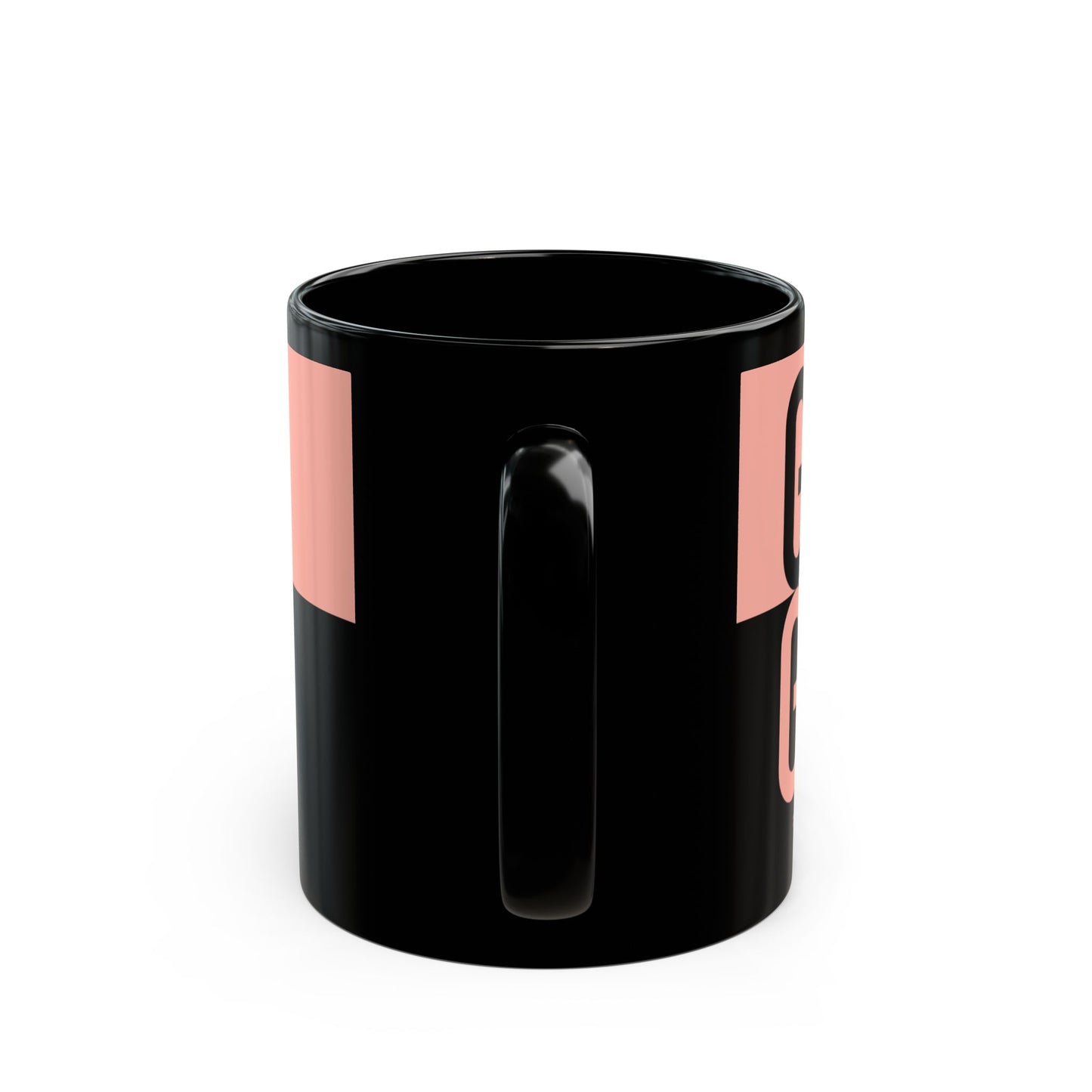 GM COFFEE MUG — Nude/Black | Crypto Mug | Cryptocurrency Gift | Web3 Decor