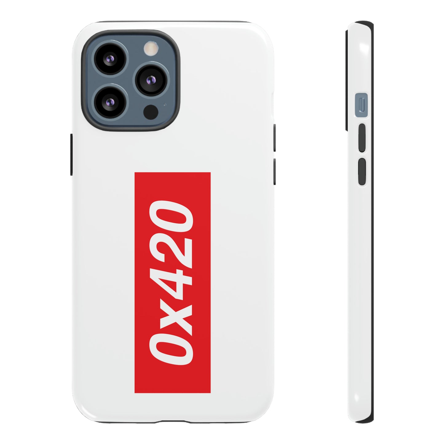 0x420 phone case small logo