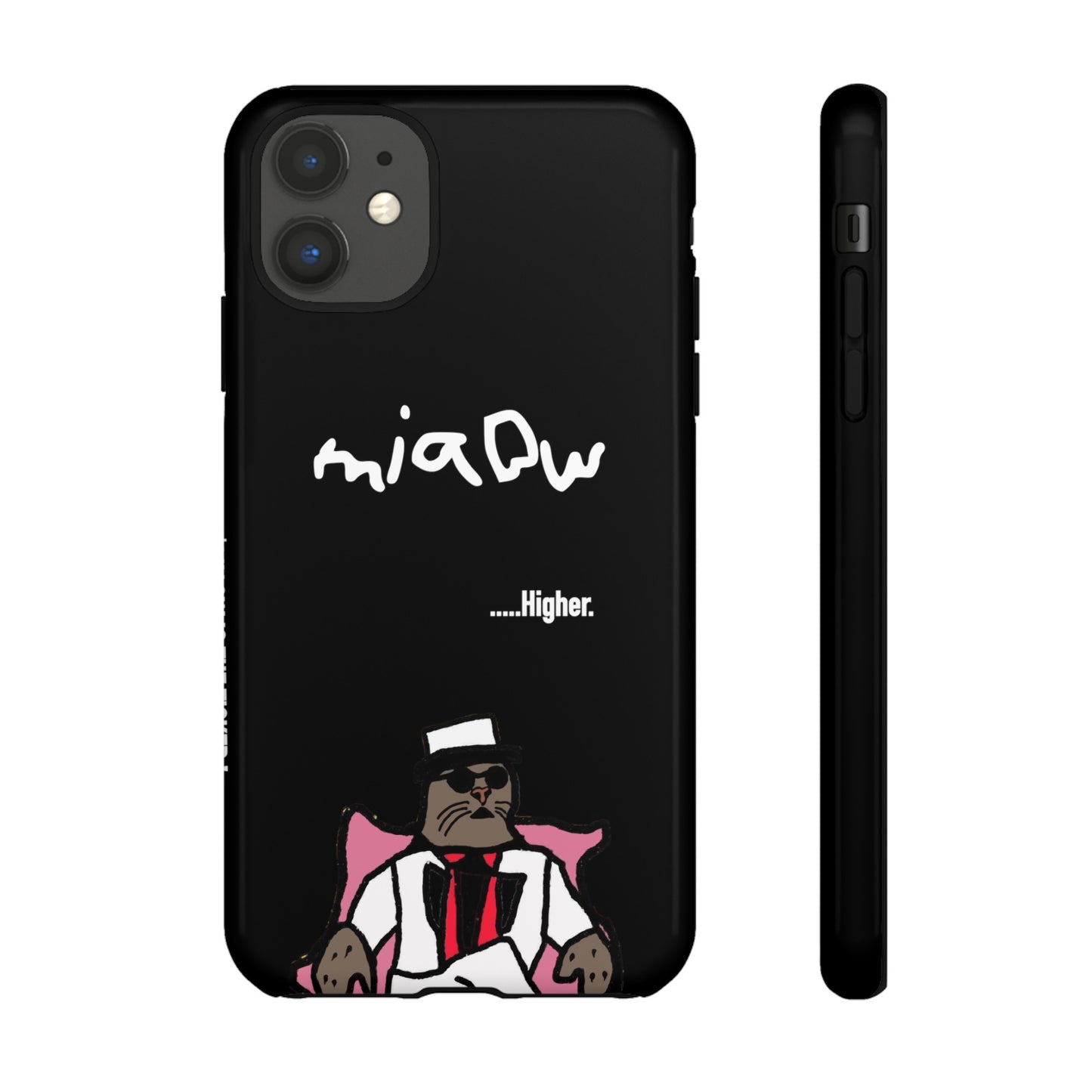 $MIAOW Phone case - Harder - Black