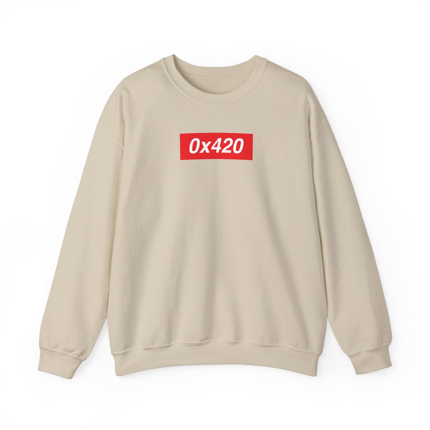 0x420 small logo sweater