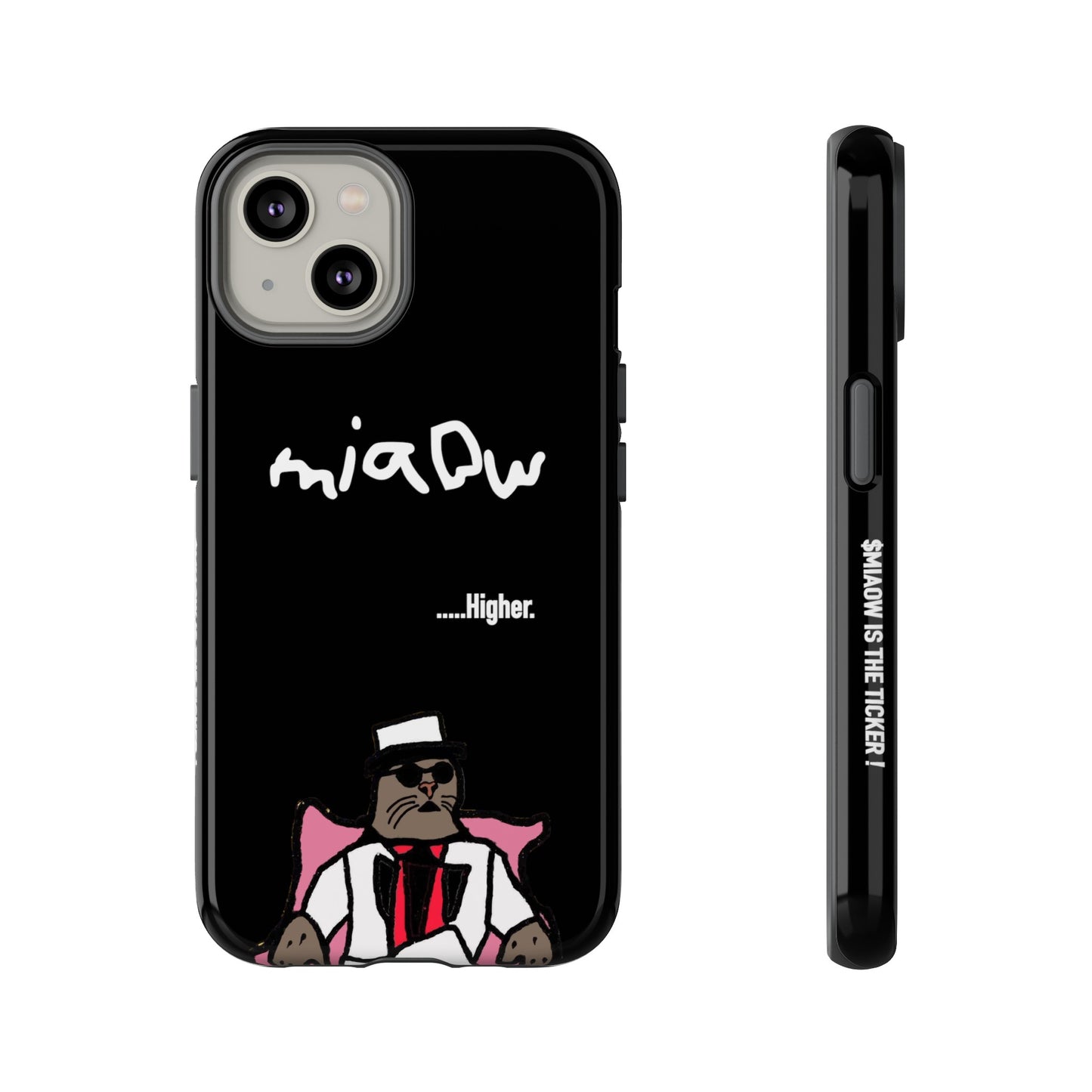 $MIAOW Phone case - Harder - Black