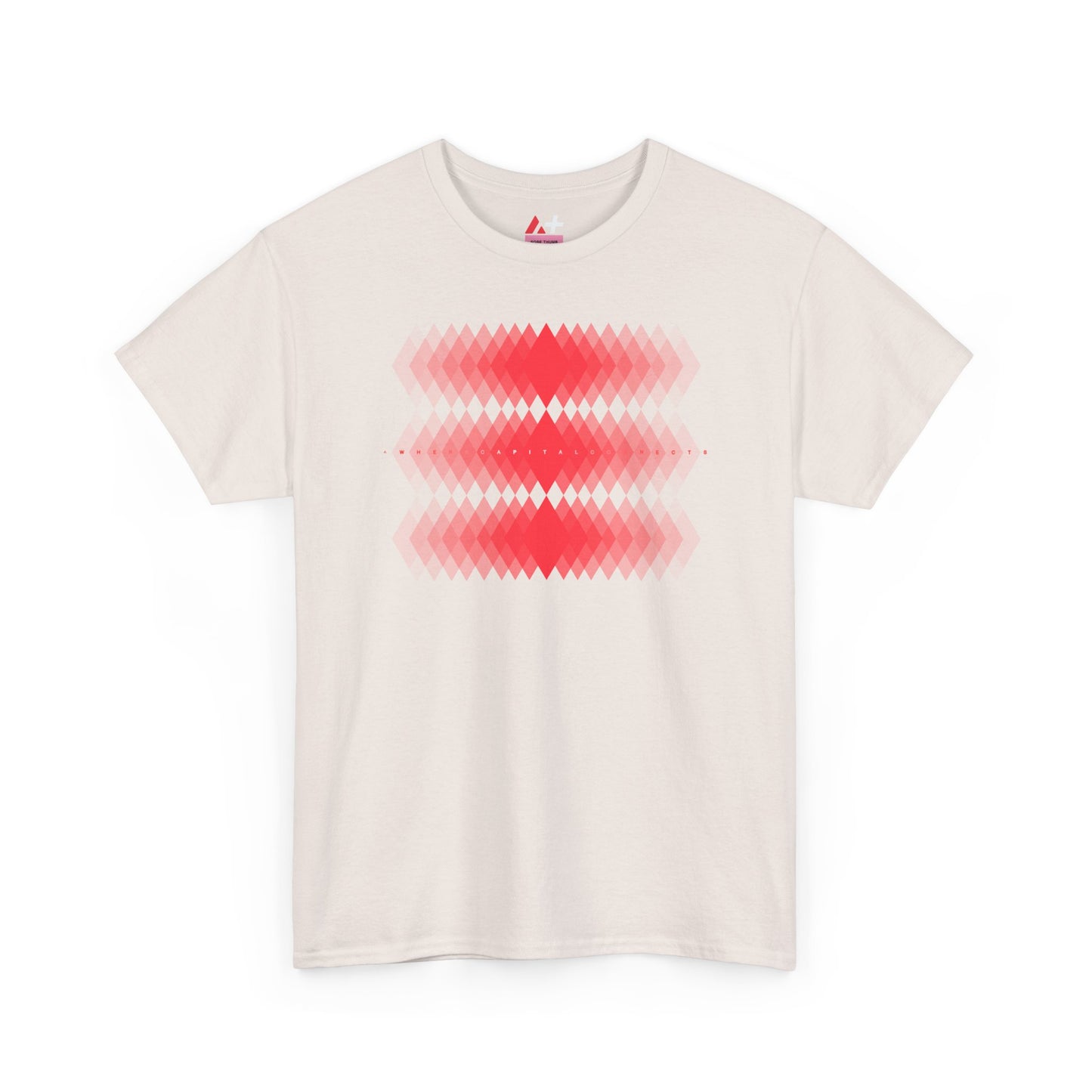Avalanche Where Capital Connects Optical Illusion T-Shirt