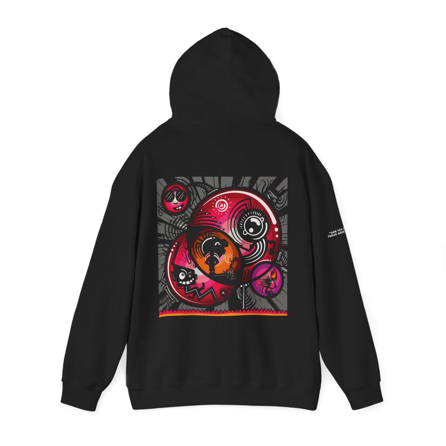 Avalanche Text Design Hoodie