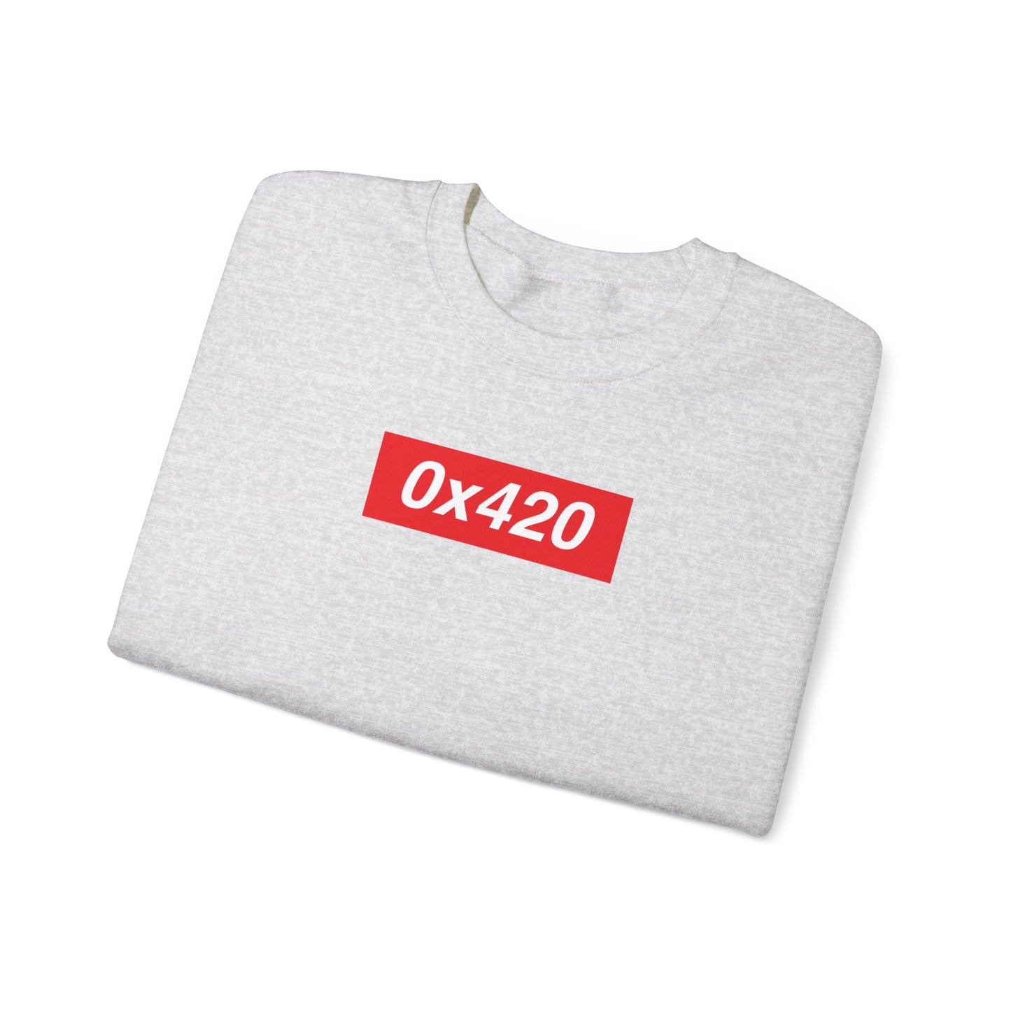 0x420 small logo sweater