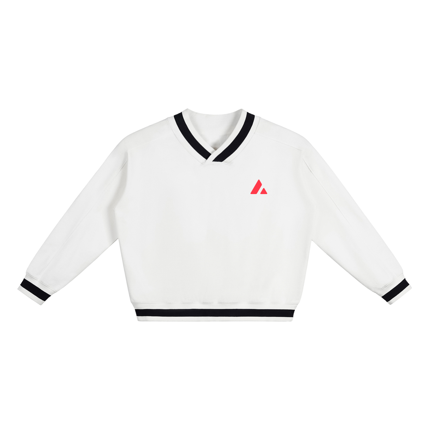 Avalanche Logo - Sportswear/Streetwear V Neck Top