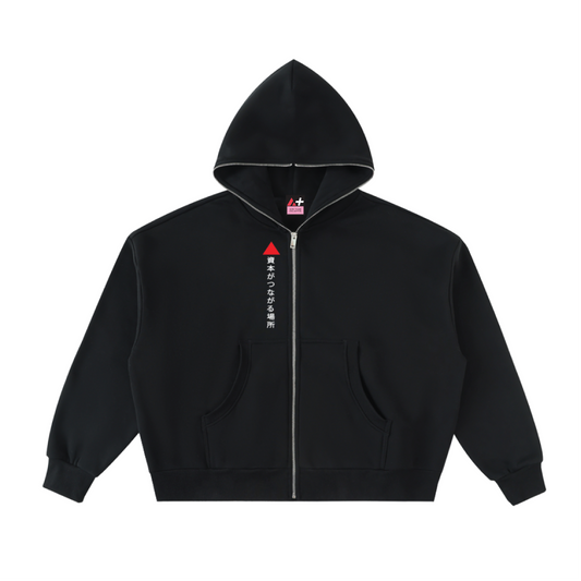 Avalanche Adoption Japanese Streetwear Hoodie
