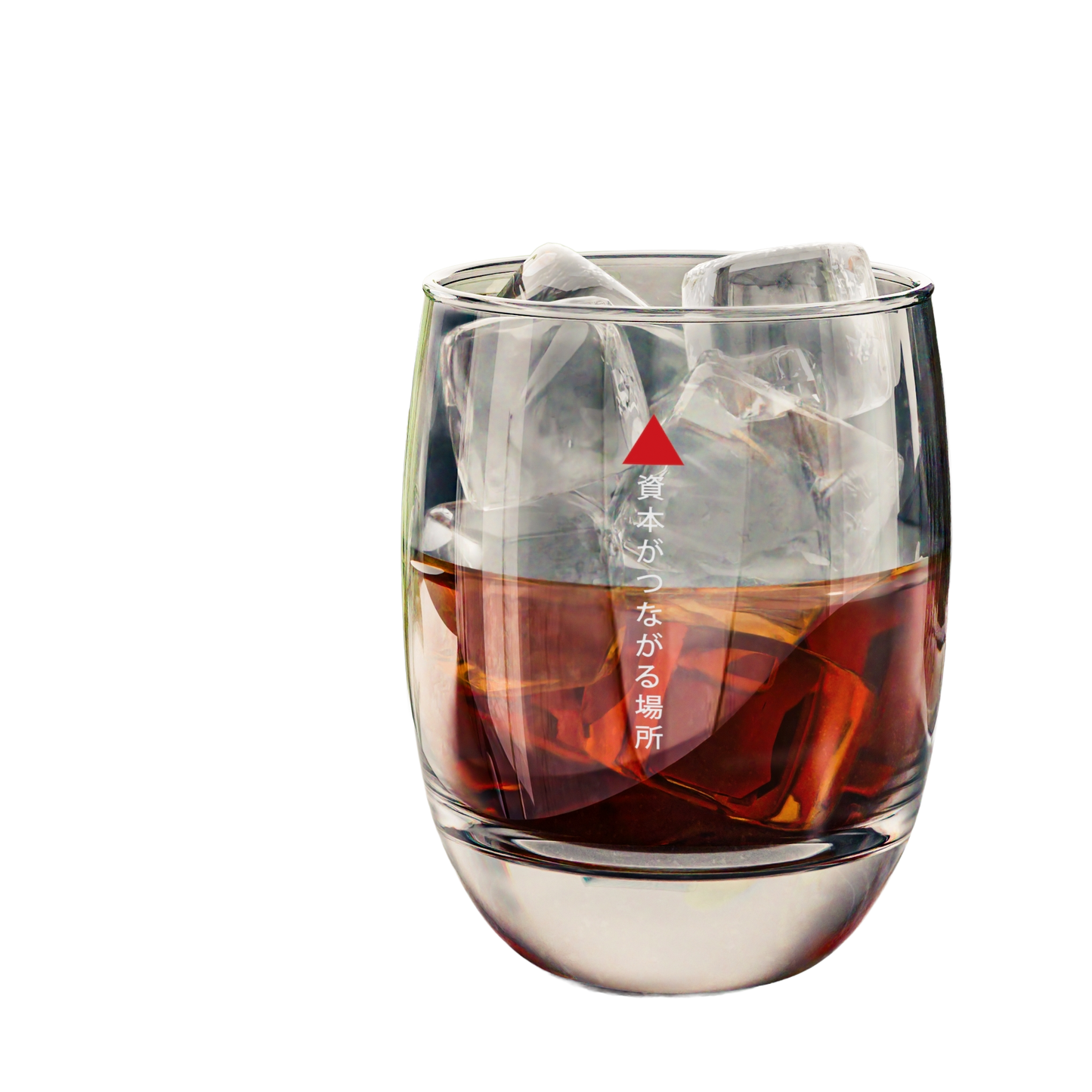 Avalanche Adoption Japanese Whisky Glass White