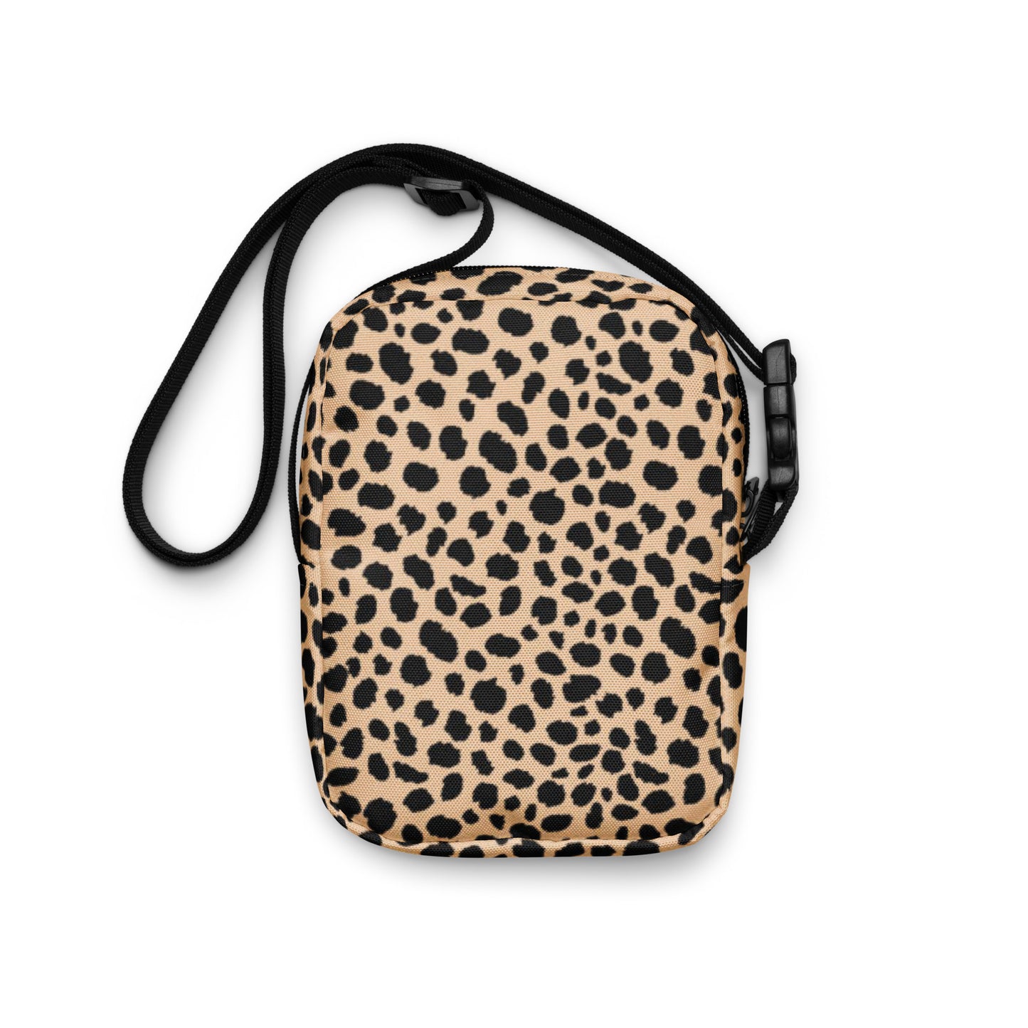 Leopard Print Crossbody Bag With Animal Print