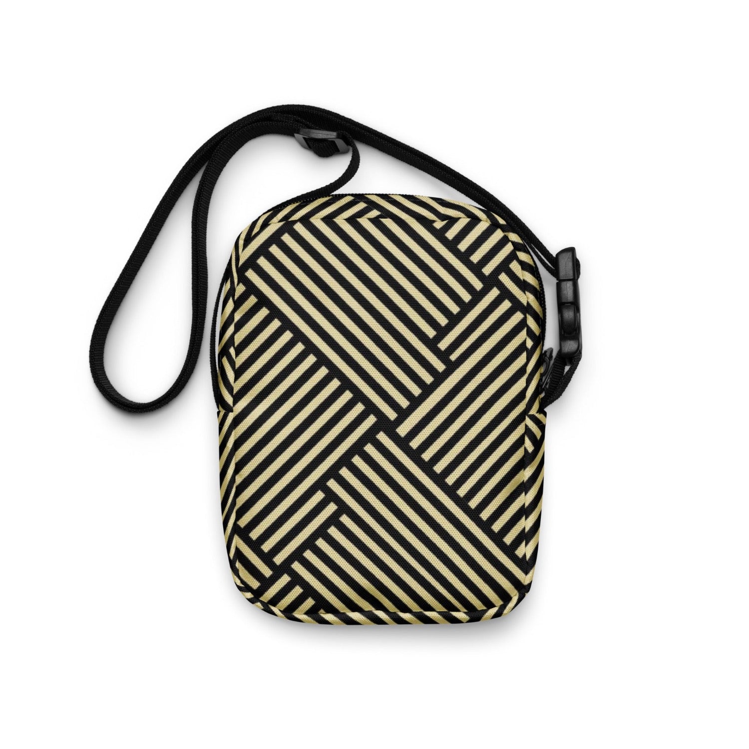 rave crossbody bag, back view, gorpcore cross body bag style