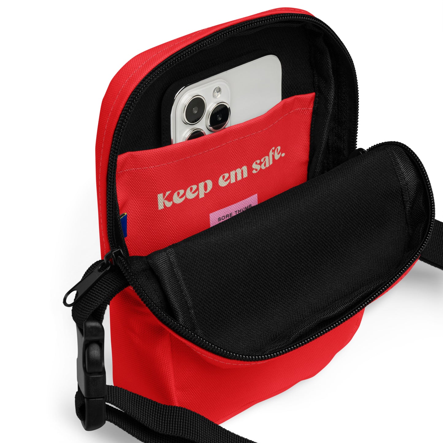 Red Crossbody Bag