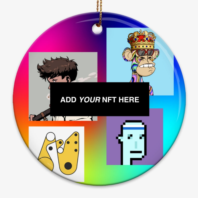Custom Upload NFT Christmas Decoration
