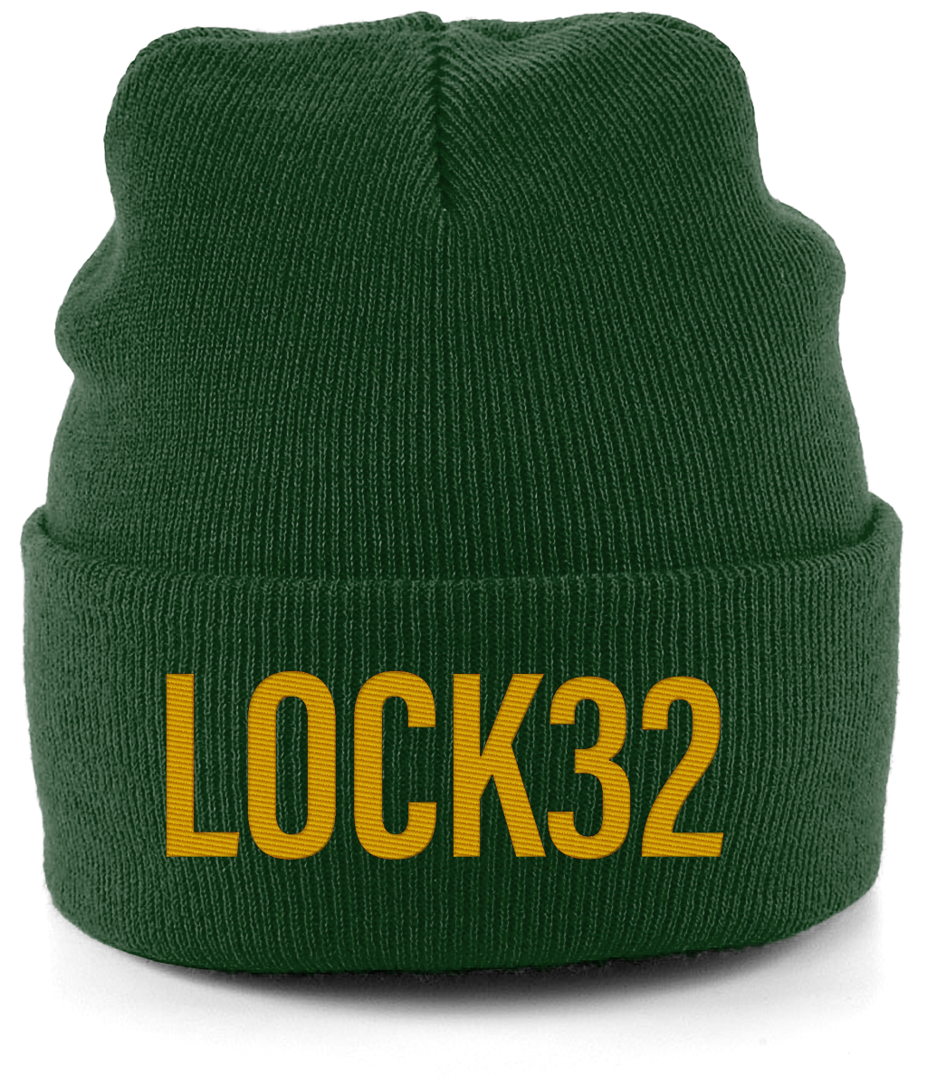 LOCK32 LOGO BEANIE