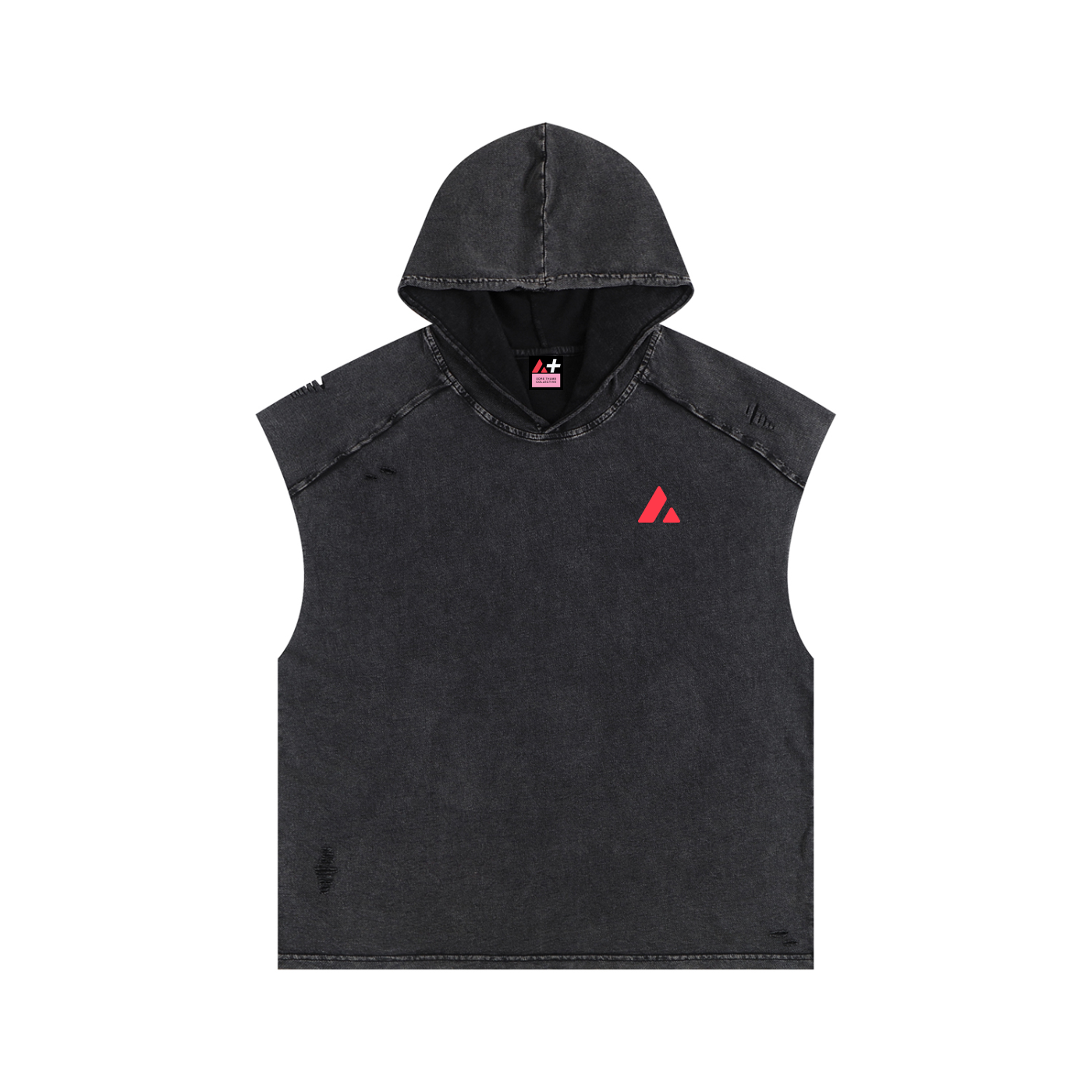 Avalanche Logo - Boxy Hooded Tank Top