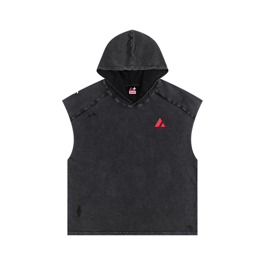 Avalanche Logo - Boxy Hooded Tank Top