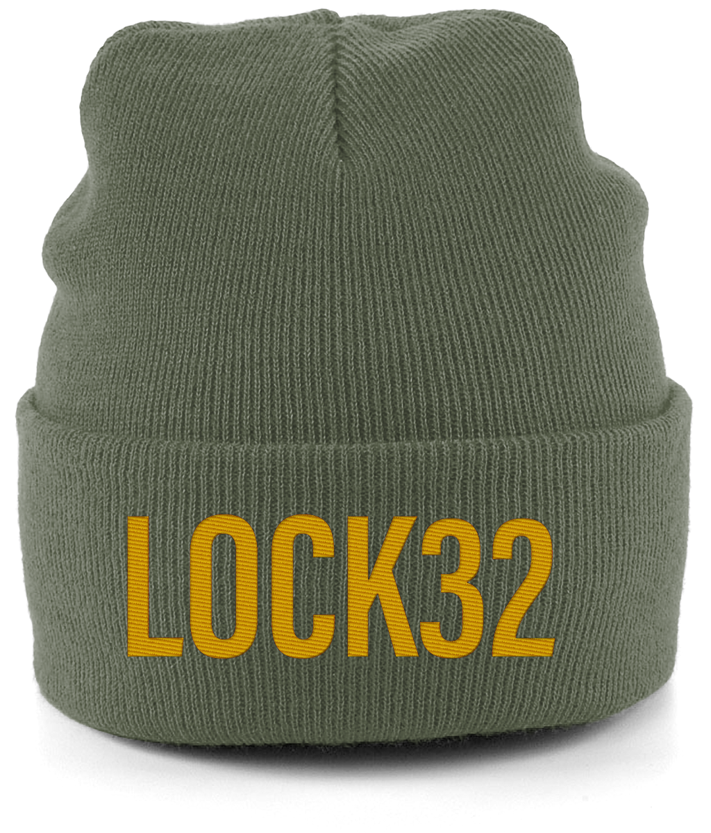 LOCK32 LOGO BEANIE