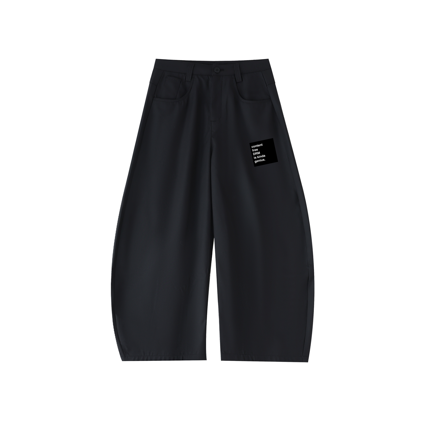 Content Free DRM - NFT inspired streetwear pant