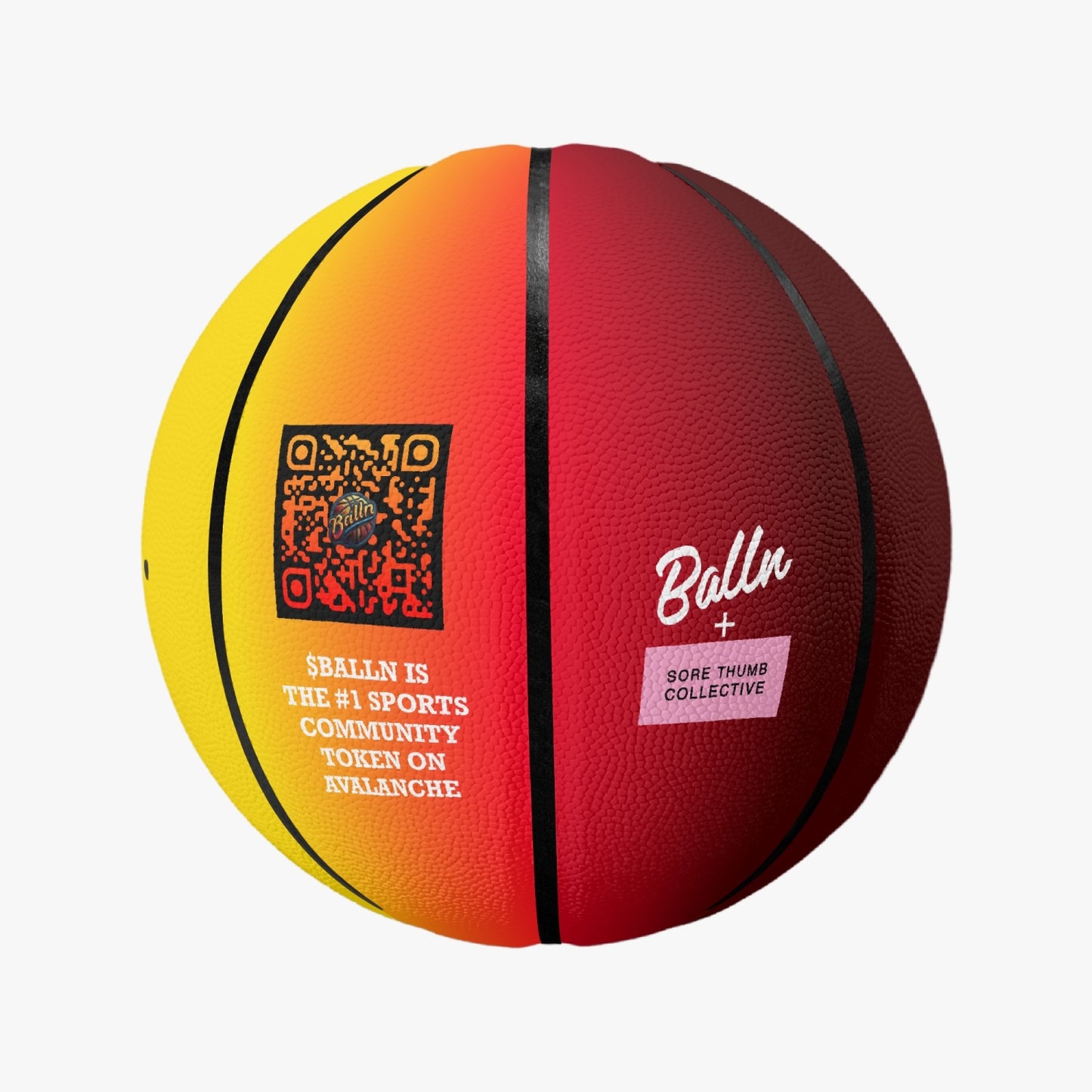 $BALLN Basketball IRL Logo Crypto Merch