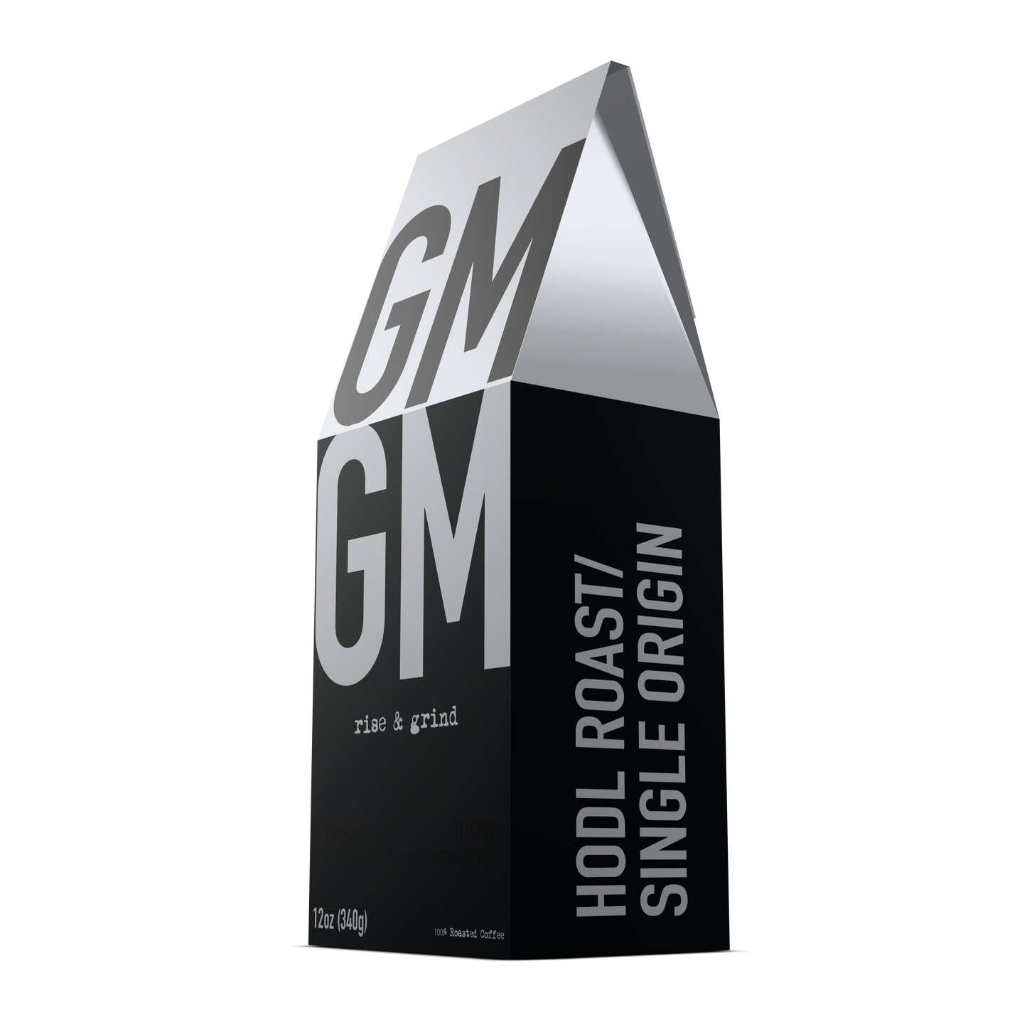 HODL ROAST — GM Coffee Single Origin | Crypto Coffee Gift | NFT & Web3 Merch (12oz)
