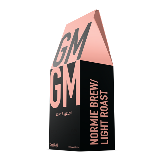 NORMIE BREW — GM Coffee Light Roast | Crypto Coffee | NFT & Web3 Gift (12oz)