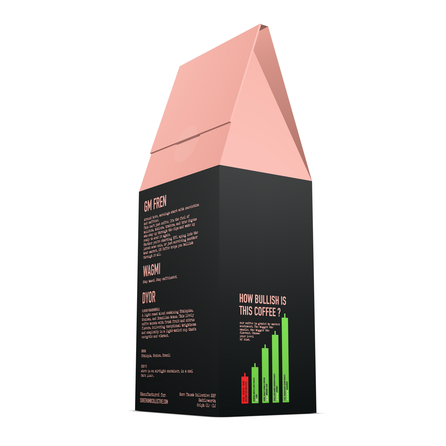 NORMIE BREW — GM Coffee Light Roast | Crypto Coffee | NFT & Web3 Gift (12oz)