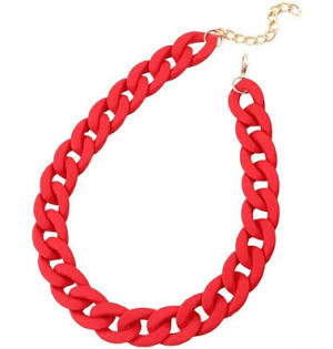 Avalanche The Red Chain Necklace