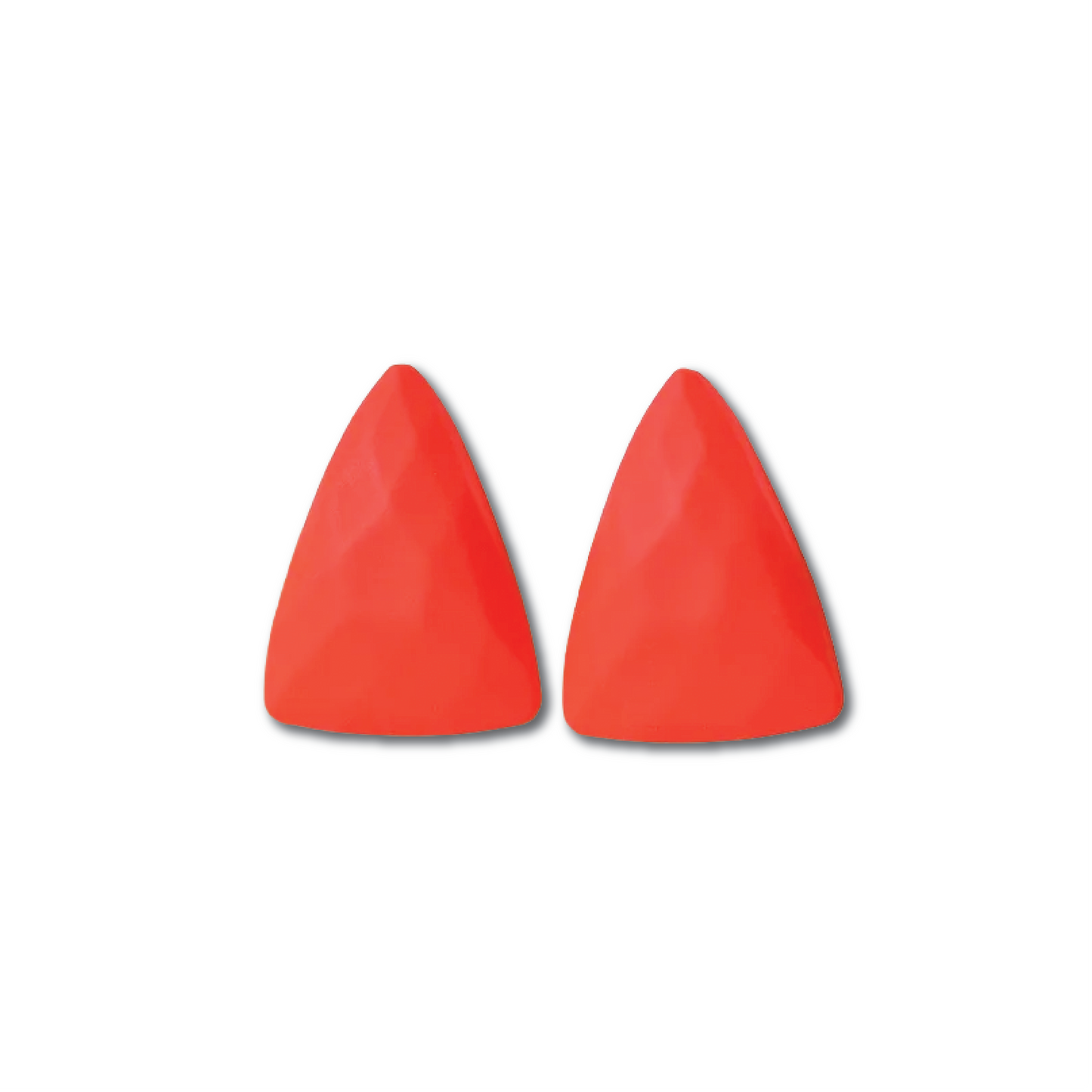 Avalanche Red Dorito Earrings
