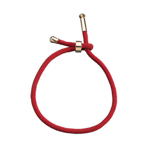 Avalanche Red Rope Bracelet