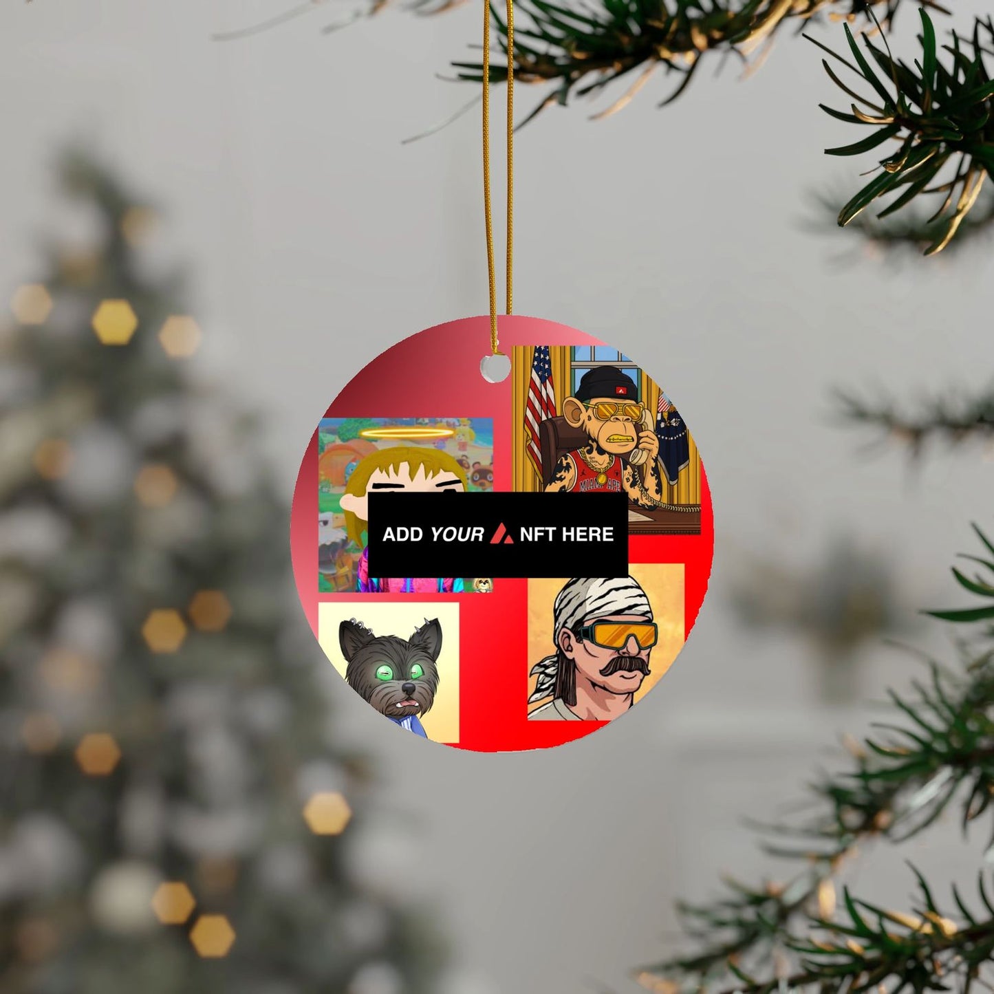 Avalanche Christmas Culture Competition Decoration